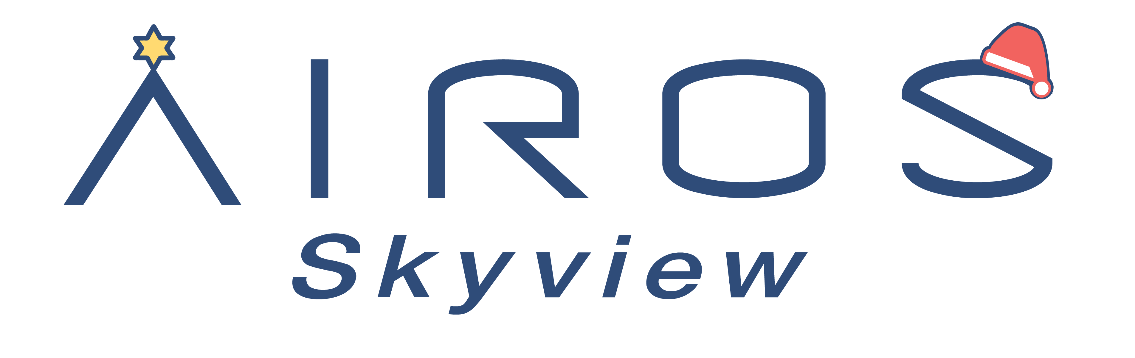 Skyview christmas logo